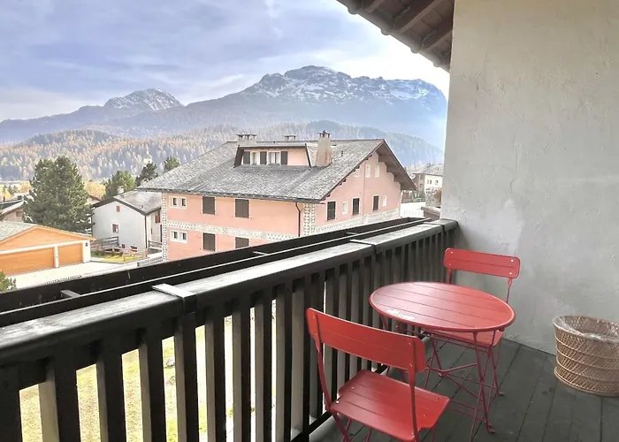 公寓 Chesa Amel Sur - Celerina 切勒里纳